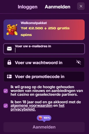 Registreren